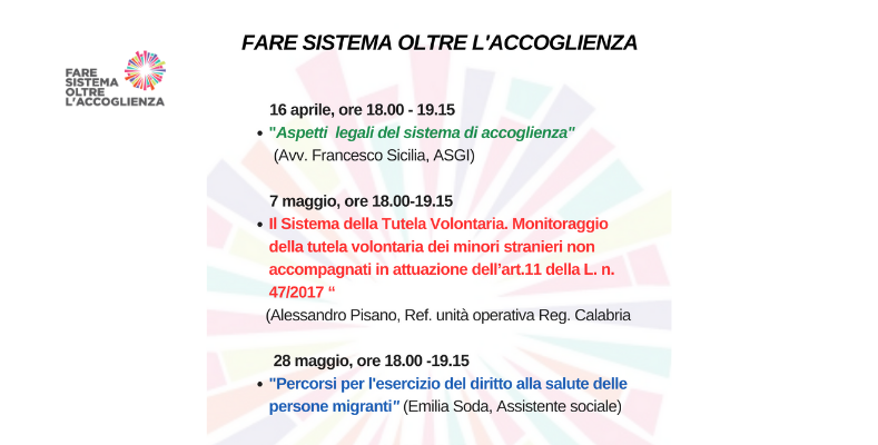 I webinar di Fare Sistema