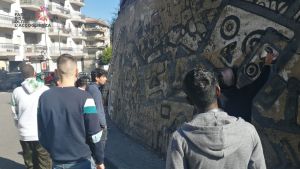 L'incontro con la street art dell'associazione Rublanum