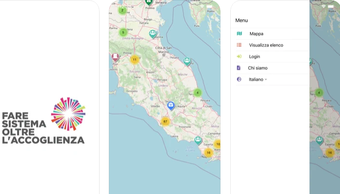 L'app di Fare Sistema Oltre l'Accoglienza